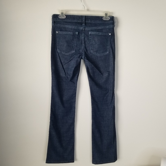 Anthropologie Pilcro Stet Slim Bootcut Jeans Dark Wash Size 26 - Picture 5 of 14